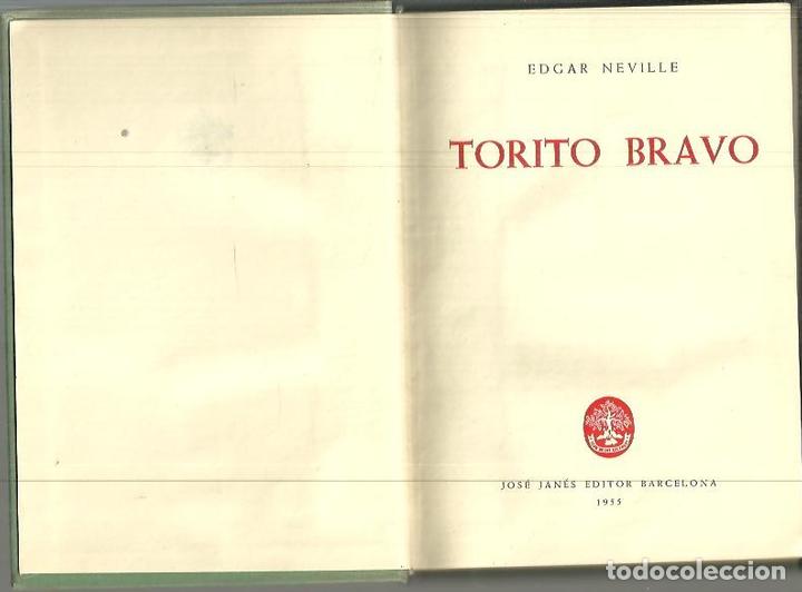 Libros: TORITO BRAVO. - NEVILLE, Edgar. - Foto 1