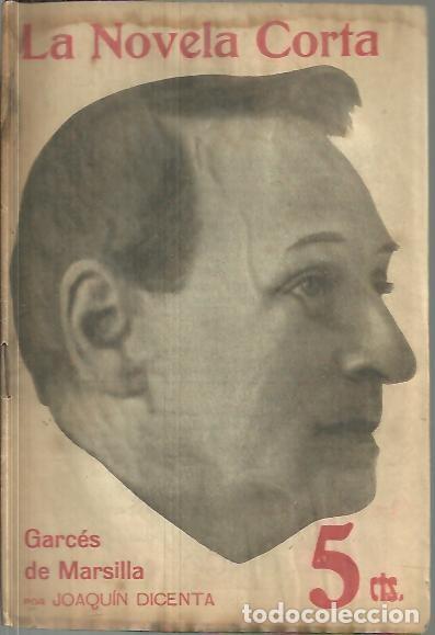Libros: GARCES DE MARSILLA. - DICENTA, Joaqu&iacute;n. - Foto 1