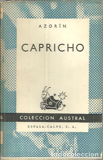 Libros: CAPRICHO. - AZORIN. - Foto 1