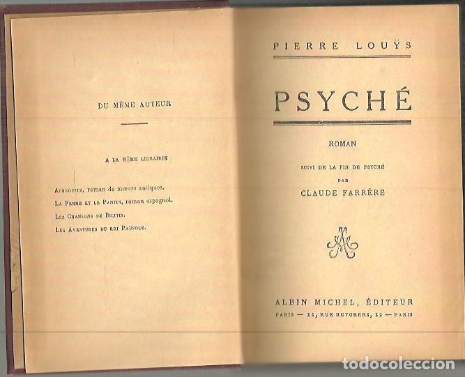 Libros: PSYCHE. - LOUYS, Pierre. - Foto 1