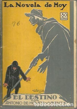 Libros: EL DESTINO. - HOYOS Y VINENT, Antonio de. - Foto 1