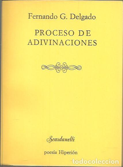 Libros: PROCESO DE ADIVINACIONES. - ARANGUREN, Jorge G. - Foto 1