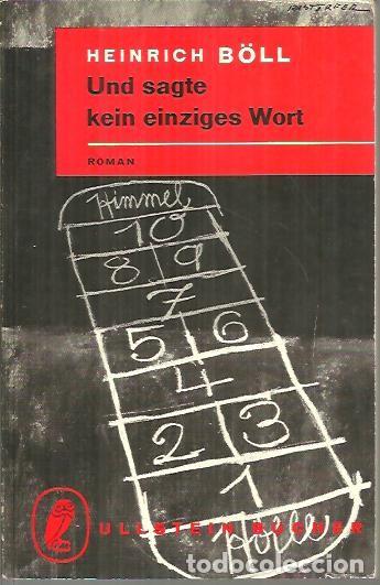 Libros: UND SAGTE KEIN EINZIGES WORT. - BOLL, Heinrich. - Foto 1