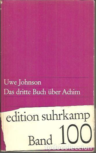 Libros: DAS DRITTEBUCH UBER ACHIM. - JOHNSON, Uwe. - Foto 1
