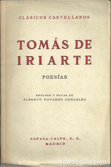 Libros: POESIAS. - IRIARTE, Tom&aacute;s de. - Foto 1
