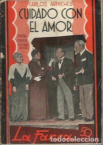 Libros: CUIDADO CON EL AMOR. - ARNICHES, Carlos. - Foto 1