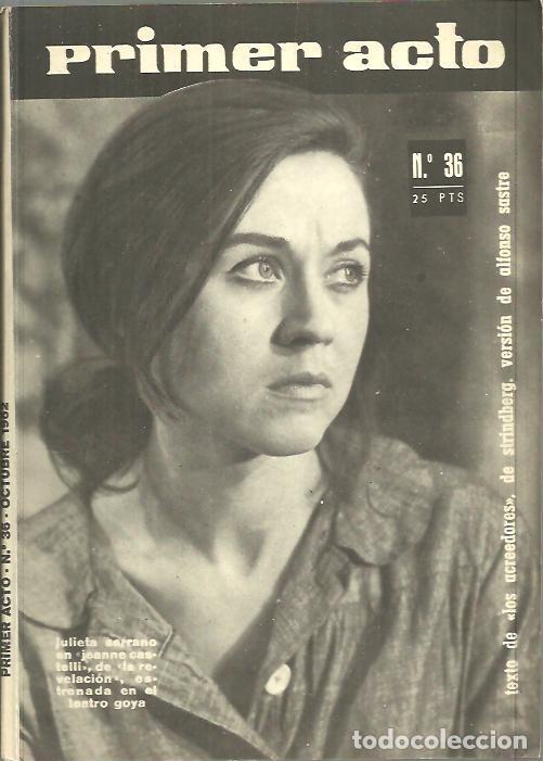 Libros: PRIMER ACTO. NUM. 36. - REVISTA. - Foto 1