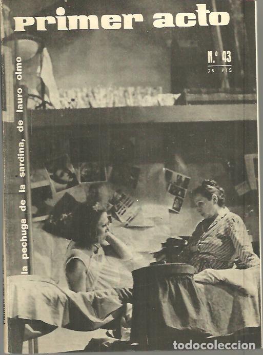 Libros: PRIMER ACTO. NUM. 43. - REVISTA. - Foto 1