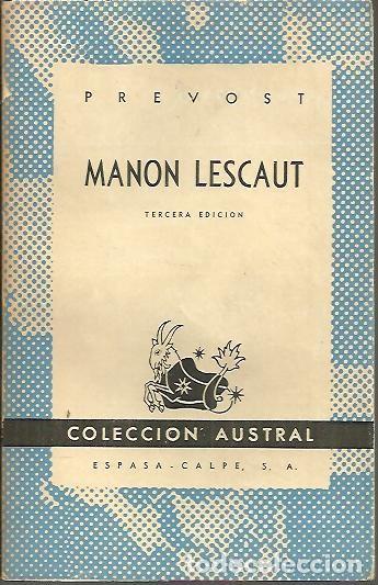 Libros: MANON LESCAUT. - PREVOST. - Foto 1