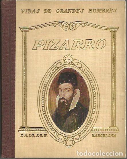 Libros: VIDA DE PIZARRO. - MONTOLIU, Manuel de. - Foto 1