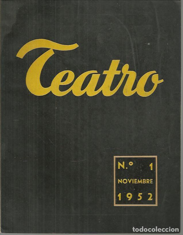 Libros: TEATRO. NUM. 1. - REVISTA. - Foto 1