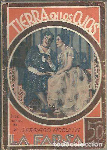 Libros: TIERRA EN LOS OJOS. - SERRANO ANGUITA, Francisco. - Foto 1
