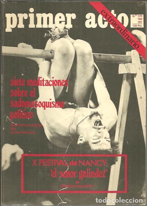 Libros: PRIMER ACTO. NUM. 179-180-181. - REVISTA. - Foto 1
