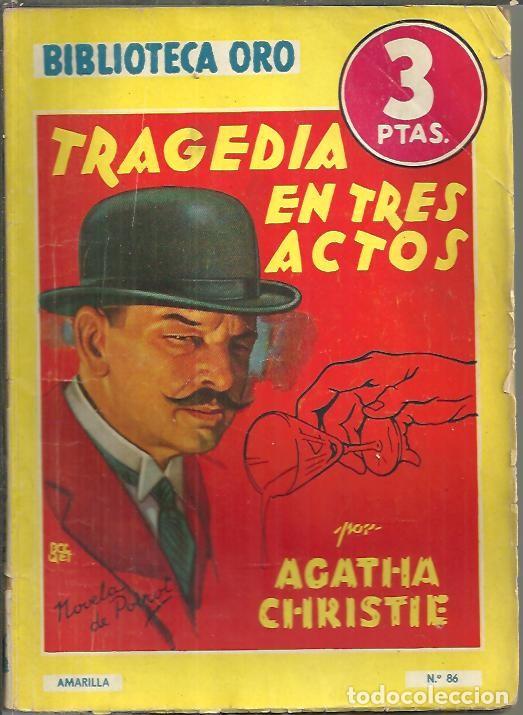 Libros: TRAGEDIA EN TRES ACTOS. - CHRISTIE, Agatha. - Foto 1