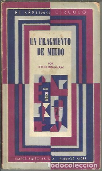 Libros: UN FRAGMENTO DE MIEDO. - BINGHAM, John. - Foto 1