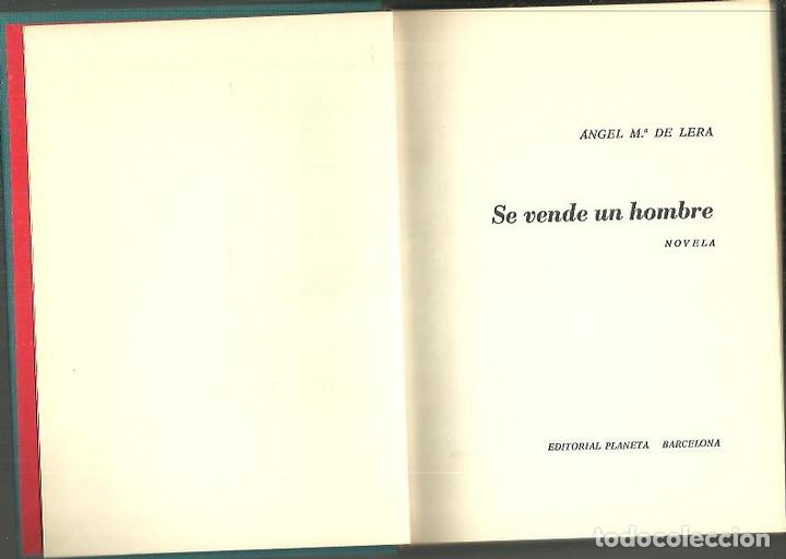 Libros: SE VENDE UN HOMBRE. - LERA, Angel M. De. - Foto 1