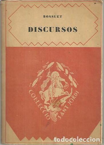 Libros: DISCURSOS. - BOSSUET, J.B. - Foto 1