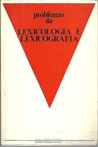 Libros: PROBLEMAS DA LEXICOLOGIA E LEXICOGRAFIA. - ANONIMO. - Foto 1