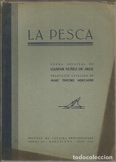 Libros: LA PESCA. - NU&Ntilde;EZ DE ARCE, Gaspar. - Foto 1
