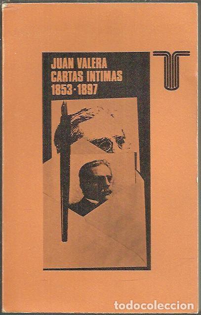 Libros: CARTAS INTIMAS (1853-1897). - VALERA, Juan. - Foto 1