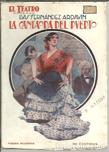 Libros: LA CANTAORA DEL PUERTO. - FERNANDEZ ARDAVIN, Luis. - Foto 1