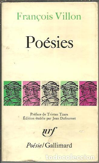 Libros: POESIES. - VILLON, Fran&ccedil;ois. - Foto 1