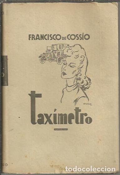 Libros: TAXIMETRO. - COSSIO, Francisco de. - Foto 1