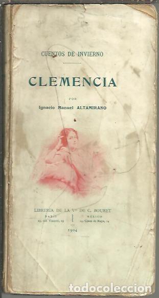 Libros: CLEMENCIA. - ALTAMIRANO, Ignacio Manuel. - Foto 1