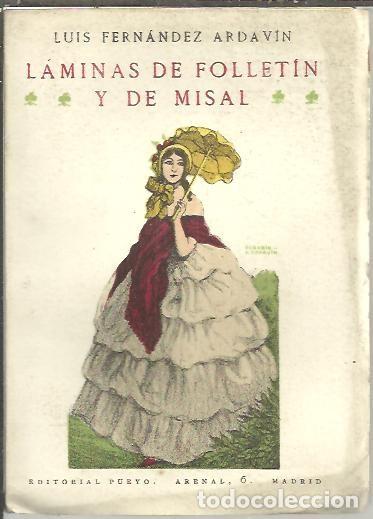 Libros: LAMINAS DE FOLLETIN Y DE MISAL. - FERNANDEZ ARDAVIN, Luis. - Foto 1