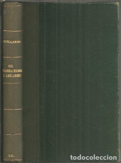 Libros: DE SIERRA MADRE A LOS ANDES. - GALLARDO RUA, Joaqu&iacute;n. - Foto 1