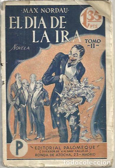Libros: EL DIA DE LA IRA. TOMO II. - NORDAU, Max. - Foto 1