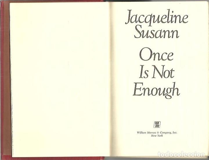 Libros: ONCE IS NOT ENOUGH. - SUSANN, Jacqueline. - Foto 1