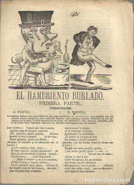 Libros: EL HAMBRIENTO BURLADO. PRIMERA PARTE. - ANONIMO. - Foto 1