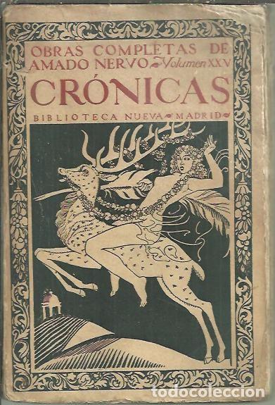 Libros: CRONICAS. - NERVO, Amado. - Foto 1
