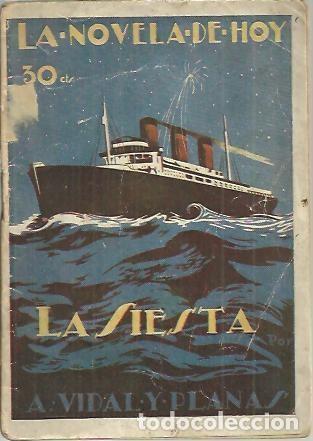Libros: LA SIESTA. - VIDAL Y PLANAS, Alfonso. - Foto 1