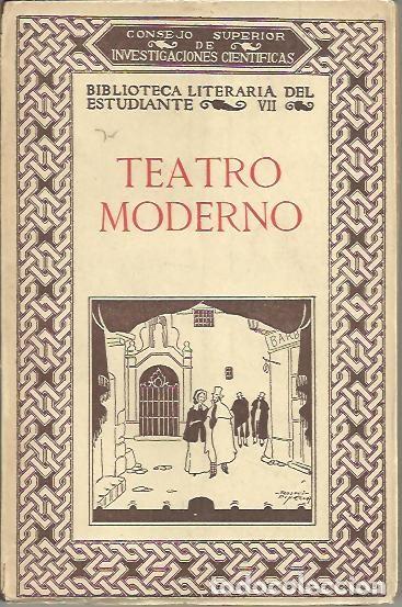 Libros: TEATRO MODERNO. - JULIA MARTINEZ, Eduardo. (Sel.). - Foto 1