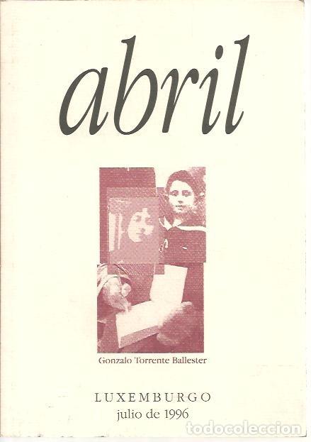 Libros: ABRIL. N. 12. - REVISTA. - Foto 1