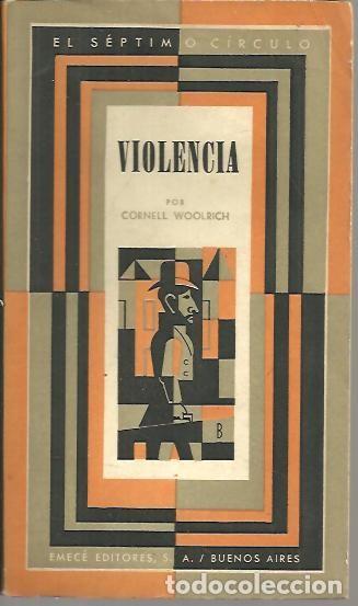 Libros: VIOLENCIA. - WOLLRICH, Cornell. - Foto 1