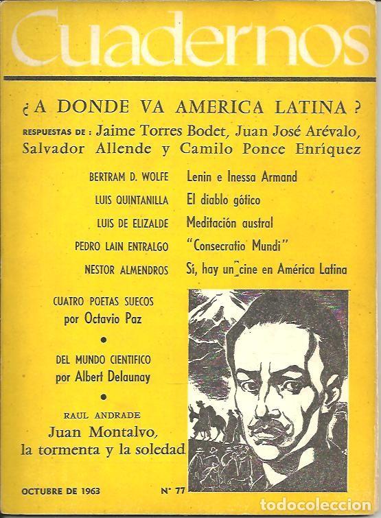 Libros: CUADERNOS. N. 77. - REVISTA. - Foto 1