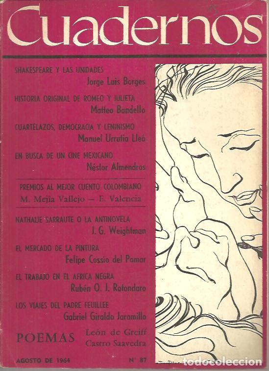 Libros: CUADERNOS. N. 87. - REVISTA. - Foto 1