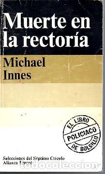 Libros: MUERTE EN LA RECTORIA. - INNES, Michael. - Foto 1