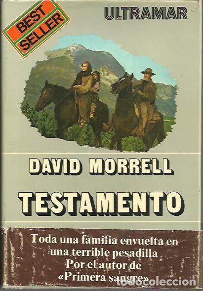 Libros: TESTAMENTO. - MORRELL, David. - Foto 1