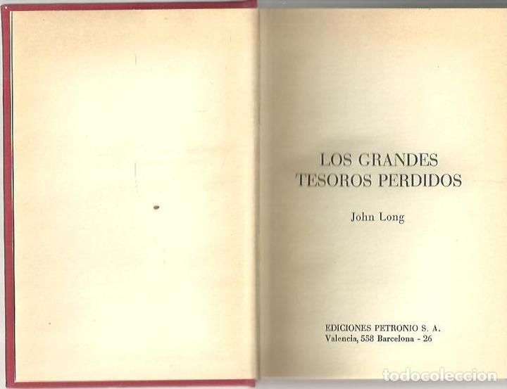 Libros: LOS GRANDES TESOROS PERDIDOS. - LONG, John. - Foto 1