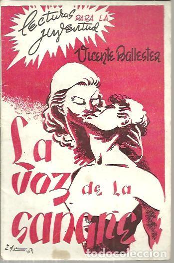 Libros: LA VOZ DE LA SANGRE. - BALLESTER, Vicente. - Foto 1