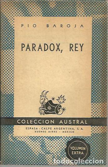 Libros: PARADOX, REY. - BAROJA, P&iacute;o. - Foto 1