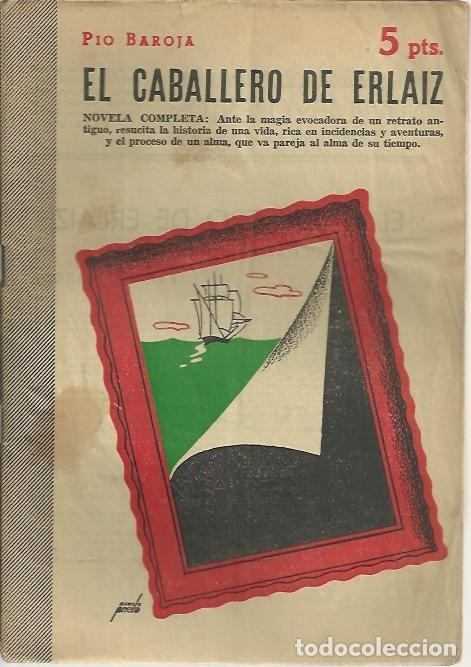 Libros: EL CABALLERO DE ERLAIZ. - BAROJA, P&iacute;o. - Foto 1