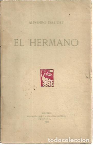 Libros: EL HERMANO. - DAUDET, Alfonso. - Foto 1