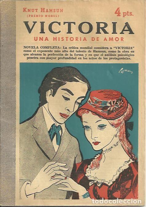Libros: VICTORIA. (UNA HISTORIA DE AMOR). - HAMSUN, Knut. - Foto 1