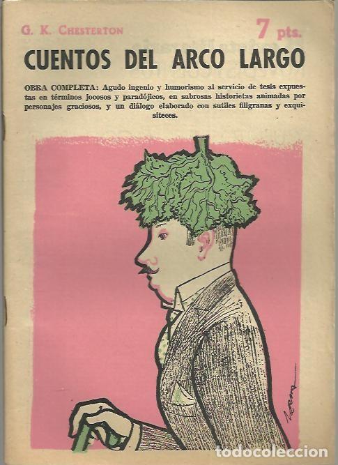 Libros: CUENTOS DEL ARCO LARGO. - CHESTERTON, G. K. - Foto 1