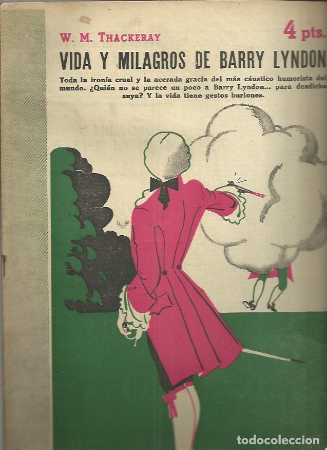 Libros: VIDA Y MILAGROS DE BARRY LYNDON. - THACKERAY, W. M. - Foto 1